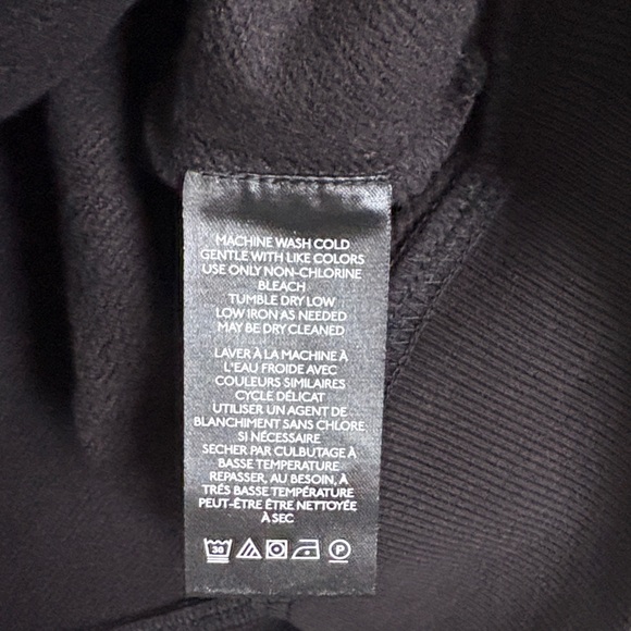 Maeve Black Sweatshirt with Silver Sequin Bow - Picture 3 of 5